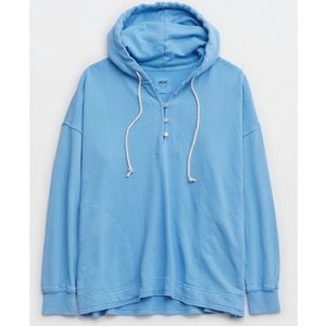 Aerie Beach Weekend Oversized Hoodie XXL